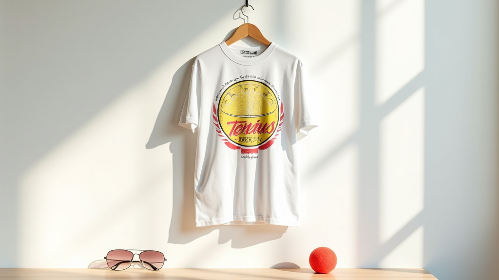 Boutique Casablanca dans un grand magasin avec présentation soignée des t-shirts