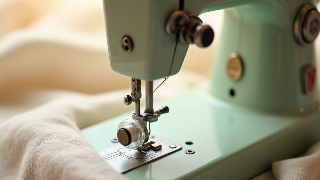 Montage de canette Elna dans le boîtier d'une machine à coudre