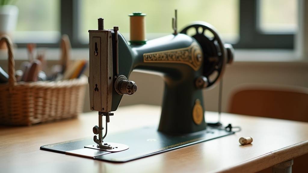 Canette Elna avec référence gravée