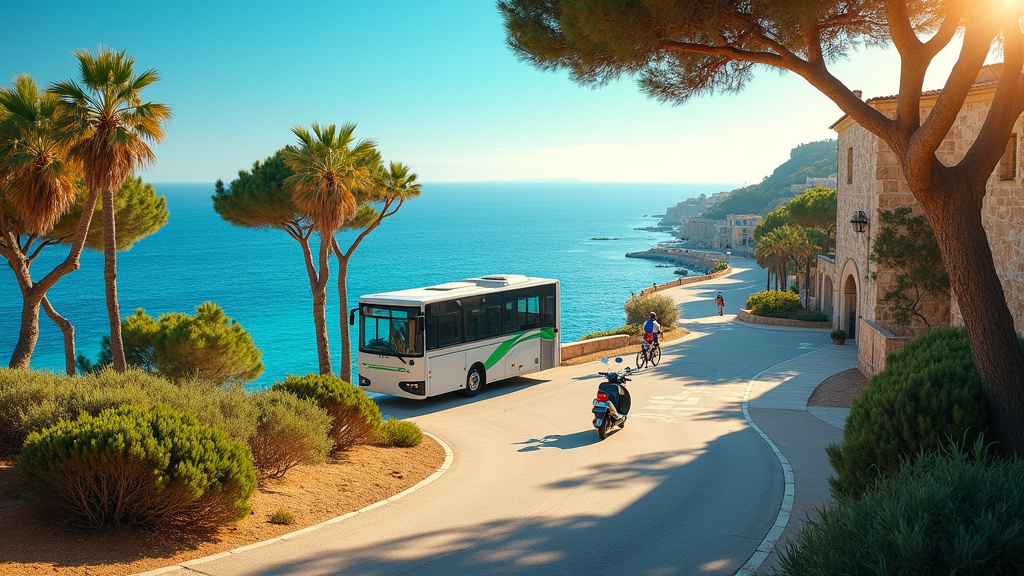 Ruelles colorées du centre historique d'Ajaccio, idéales pour la marche
