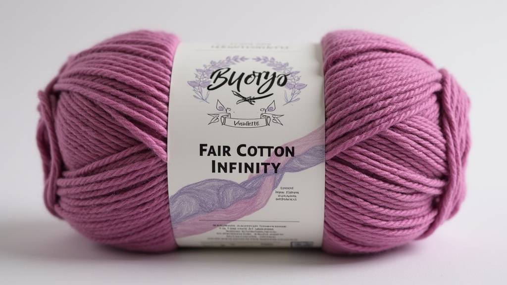 Pelote de Fair Cotton Infinity dans une mercerie