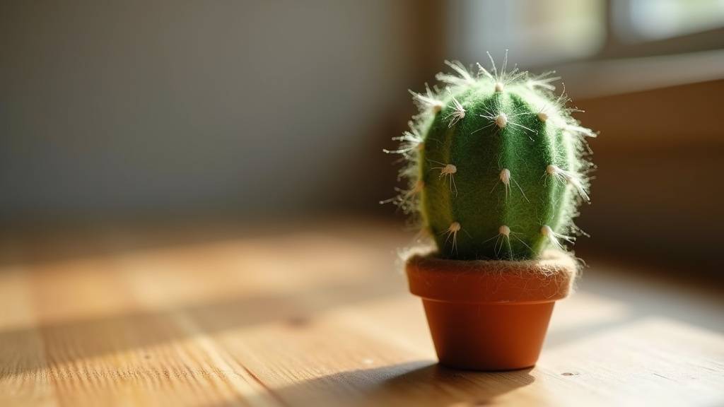 Technique de feutrage à l'aiguille avec laine et support