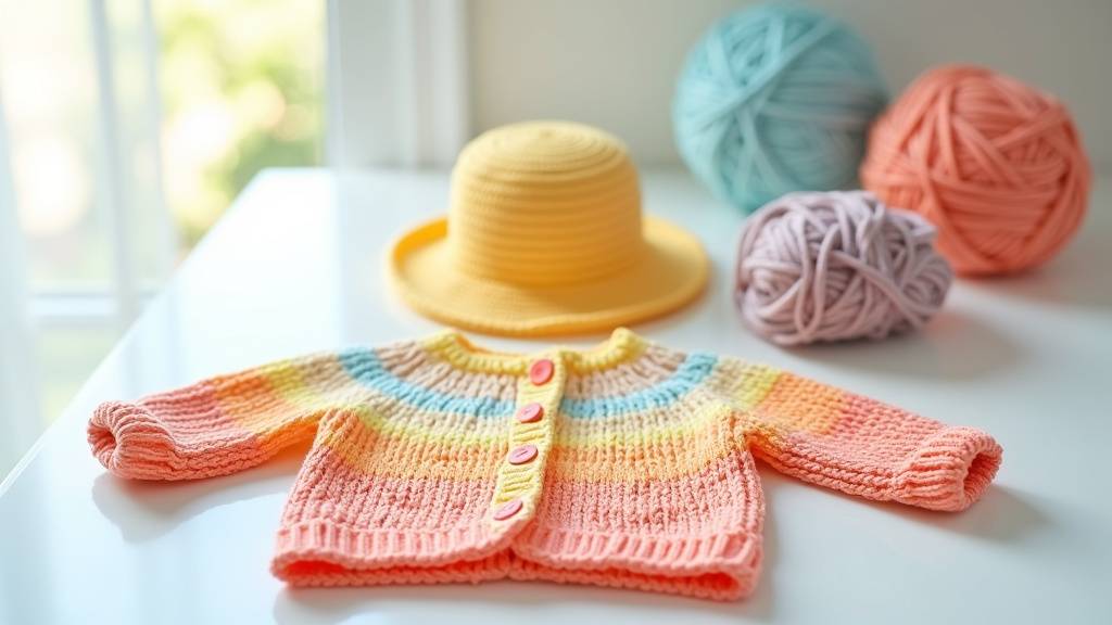 Palette de couleurs vives et douces du catalogue Katia Enfant 109