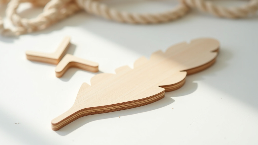 Gabarit de découpe pour plumes en macramé - Mercerie Ajaccio