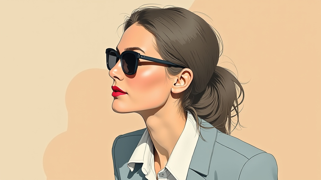 Détail d'une tenue avec des textures variées comme le tweed et la soie, et des accessoires dorés