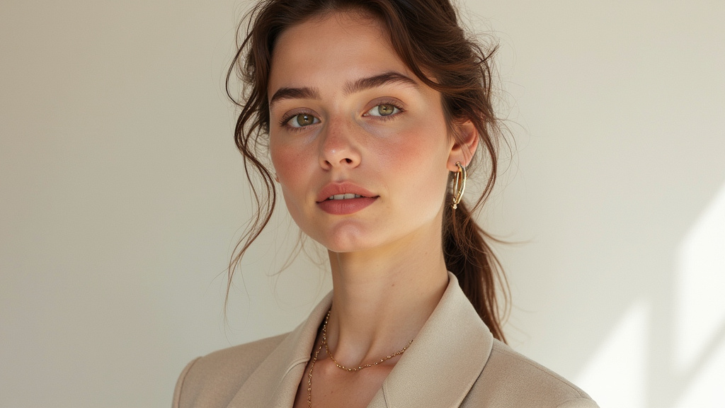 Garance Doré, icône de style, marchant dans la rue avec une tenue élégante et minimaliste