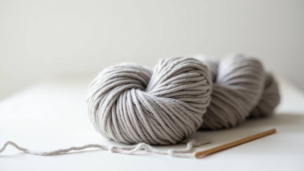 Pelotes de laine Super Merino et acrylique dans différentes teintes