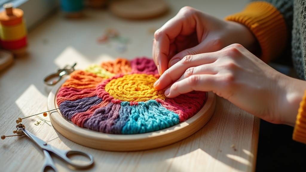 Groupe de personnes souriantes participant à un atelier créatif en groupe