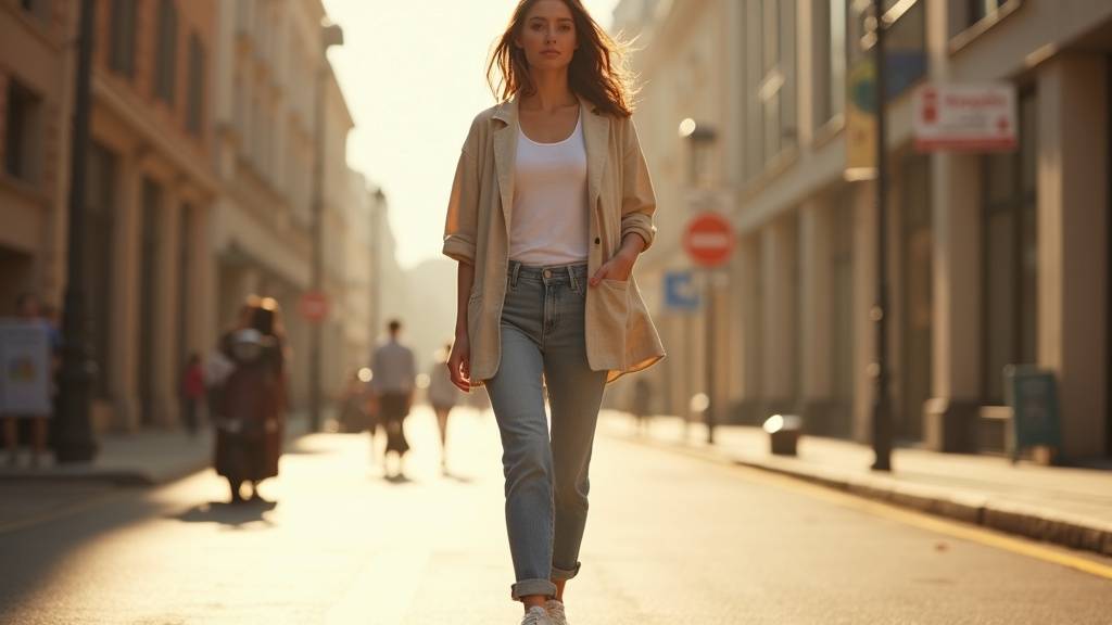 Assortiment de pulls en maille fine et de cardigans, parfaits pour un look casual