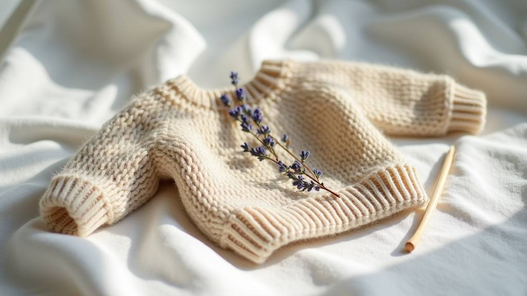 Couverture bébé en point ajouré, douceur et chaleur assurées - Catalogue Phildar Poésie Miniature