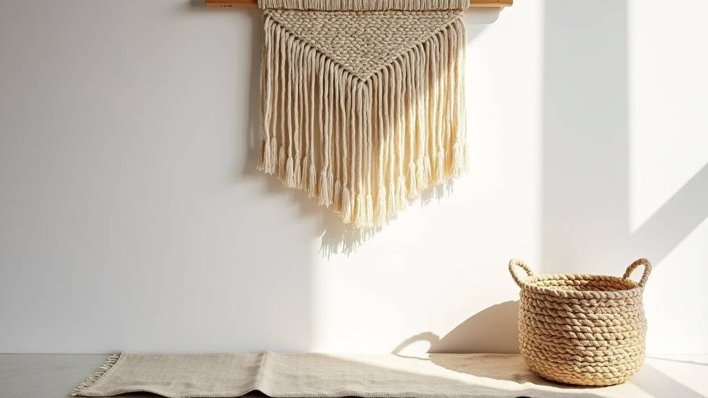 Panier en crochet réalisé avec de la corde torsadée 3mm