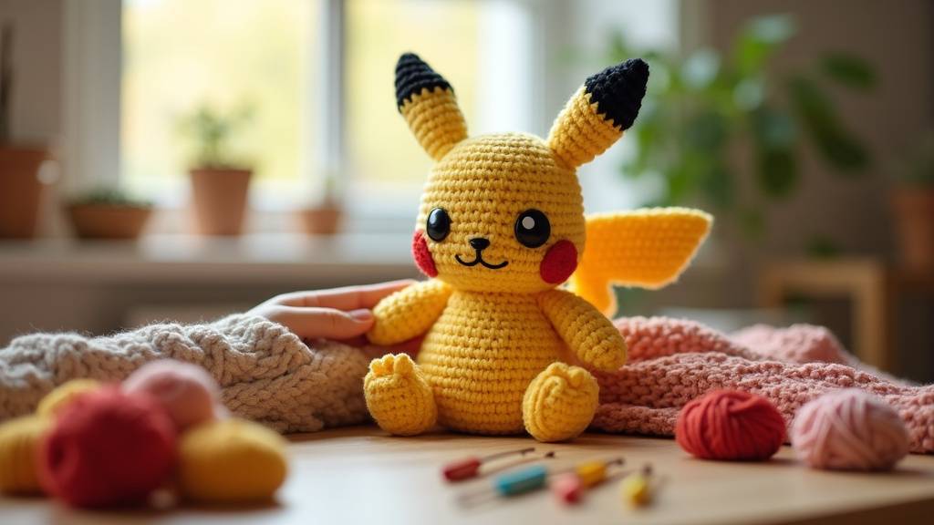 Créez vos Pokémon au crochet : 20 tutos pour débutants et experts - couture loisirs créatifs Ajaccio