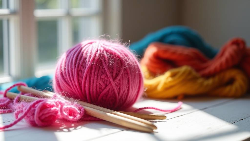 Bonnet tricoté avec la laine Wow Chunky Boom