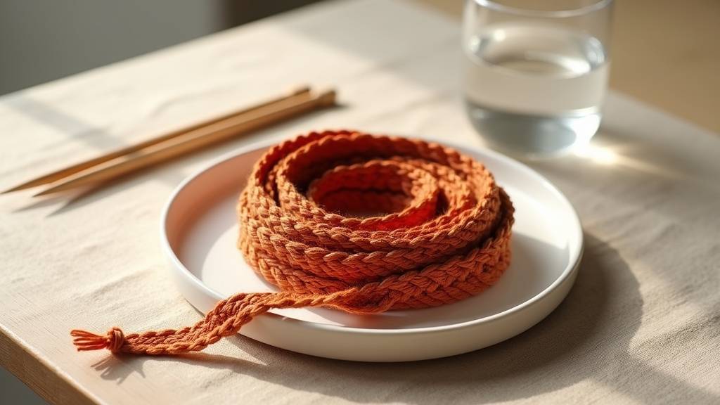 Tapis de sol artisanal en fil Hoooked Ribbon XL