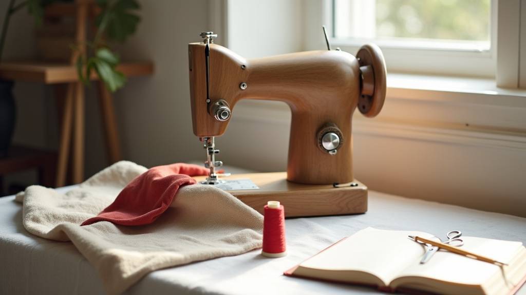 Exemple de schéma de patron de couture avec indications de découpe et de montage